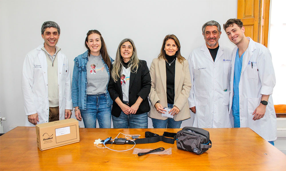 Una nueva donación que respira futuro: apoyo al Programa de Sueño del Hospital Municipal